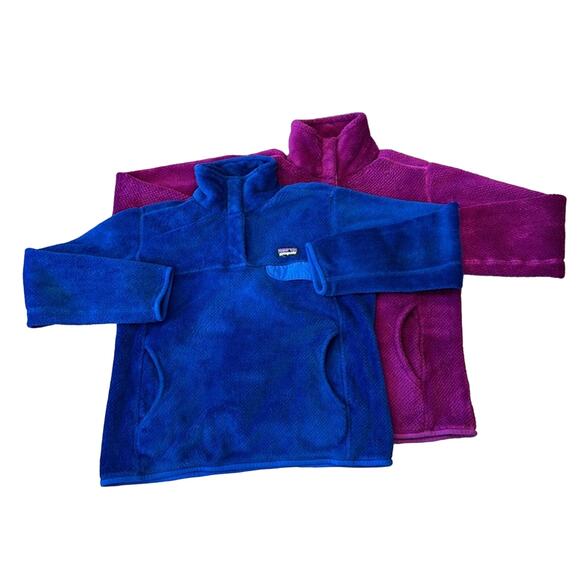 Bundle of 2 Patagonia Women's Re-Tool Snap-T Pullover Size M - Picture 1 of 11